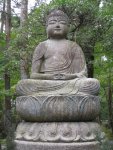 日本、京都、龙安寺、阿弥陀佛